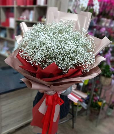 Букет цветов из: Гипсофила в Атамановке
