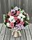 Букет цветов из: Альстромерии, Гвоздики, Розы и Хризантемы в Атамановке