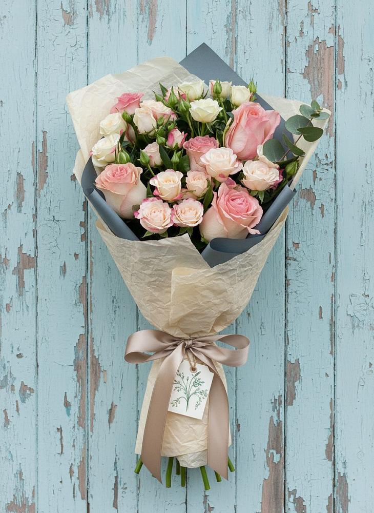 Букет цветов из: Розы в Атамановке