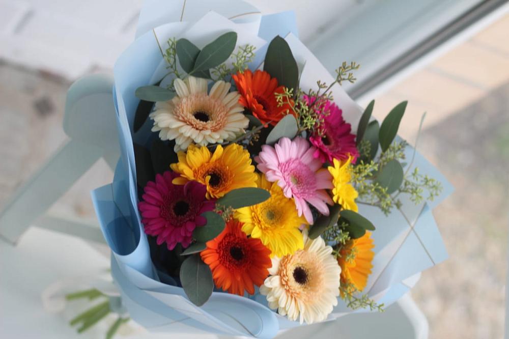 Букет цветов из: Герберы в Атамановке