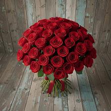 Букет 55 Красных роз Фридом #REPLACE_PRED# Атамановке