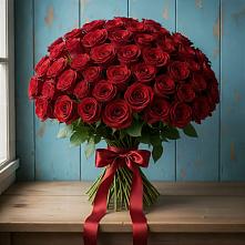 Букет Красные розы Блэк Меджик в Атамановке