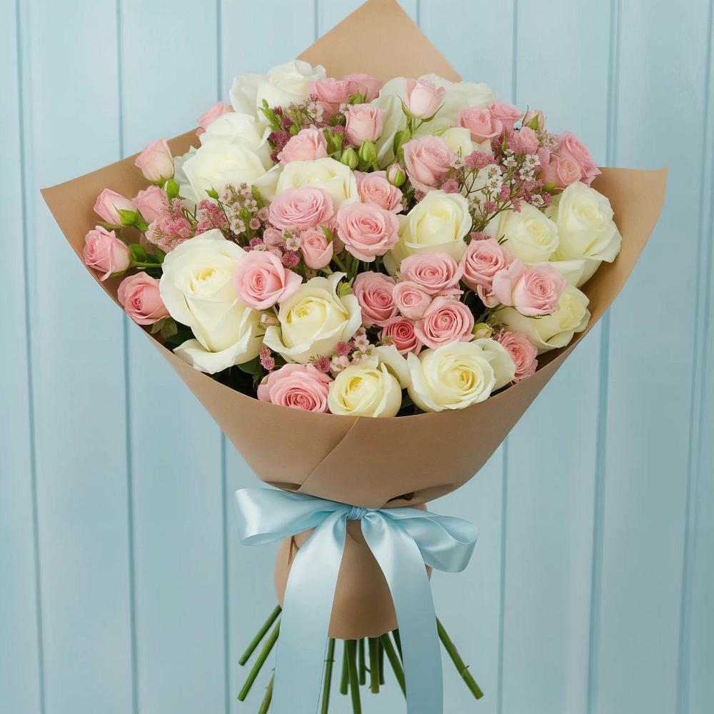 Букет цветов из: Розы в Атамановке