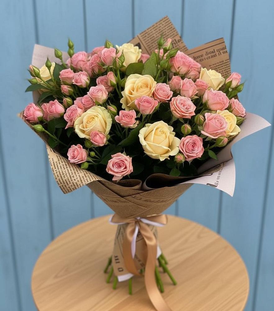 Букет цветов из: Розы в Атамановке