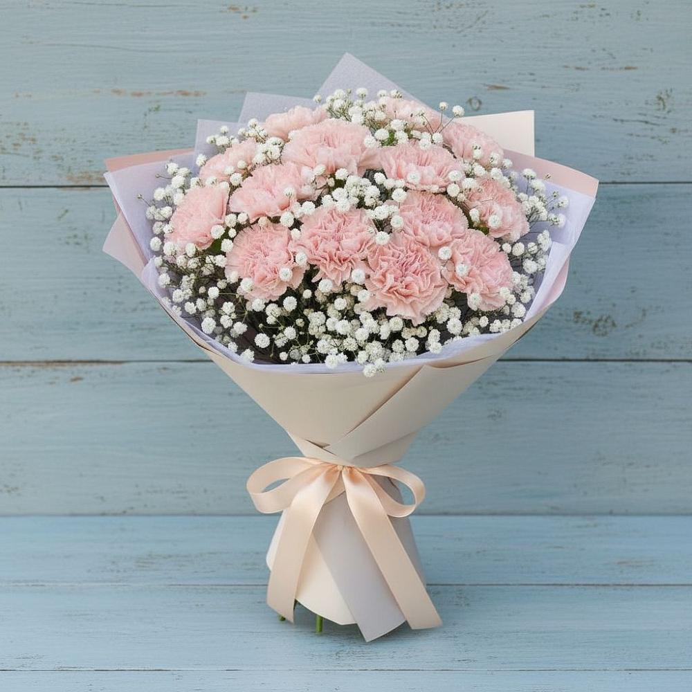 Букет цветов из: Гвоздики в Атамановке