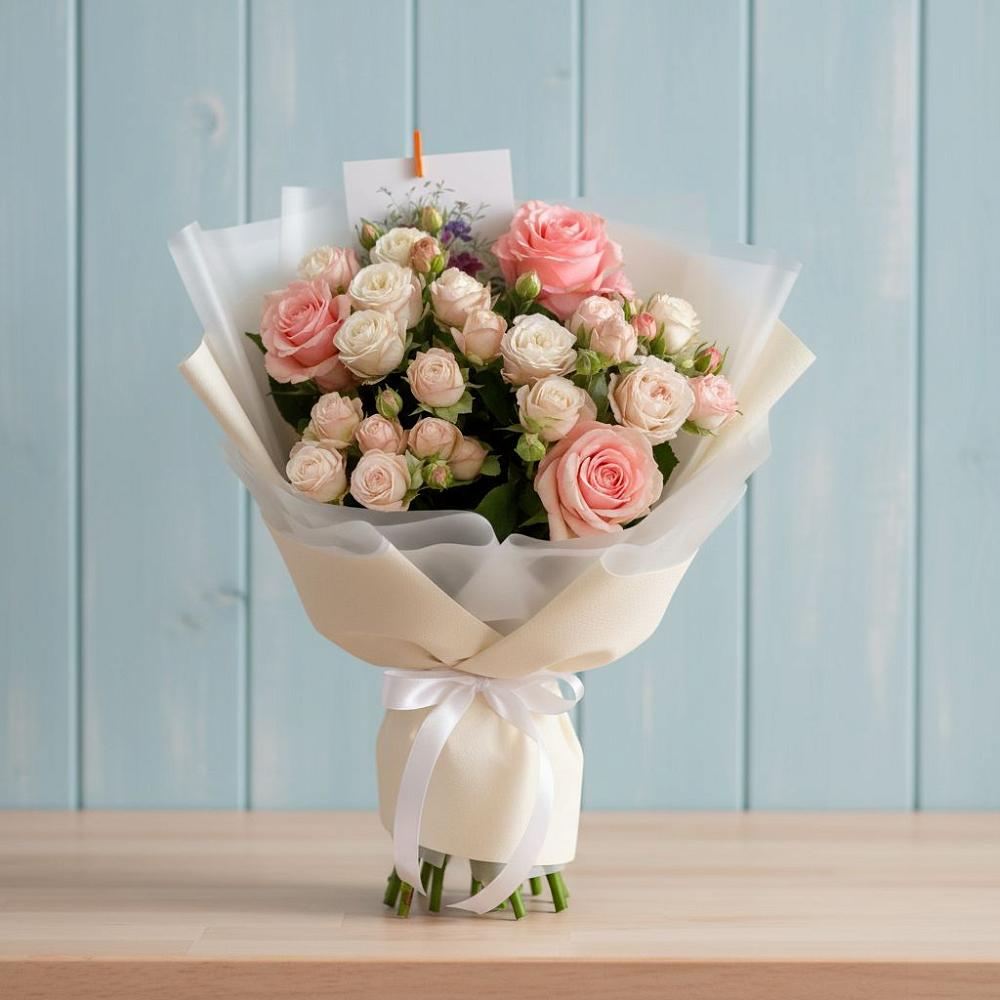 Букет цветов из: Розы в Атамановке