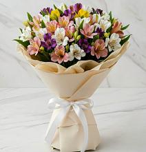 Букет цветов из:  Альстромерии #REPLACE_PRED# Атамановке