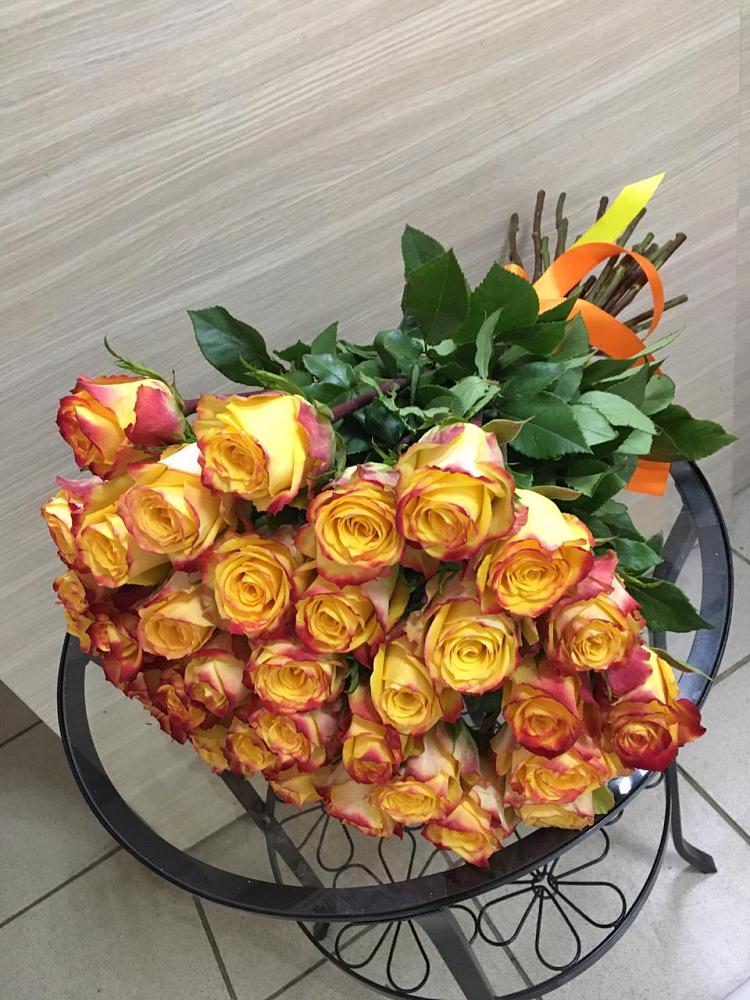 Букет Желтые розы в Атамановке