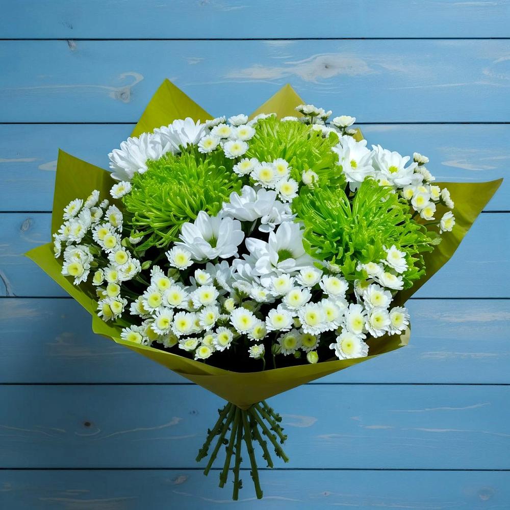 Букет цветов из: Хризантемы в Атамановке