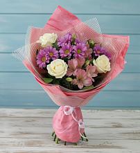 Букет цветов из:  Герберы в Атамановке