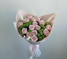 Букет цветов из:  Розы и Хризантемы #REPLACE_PRED# Атамановке