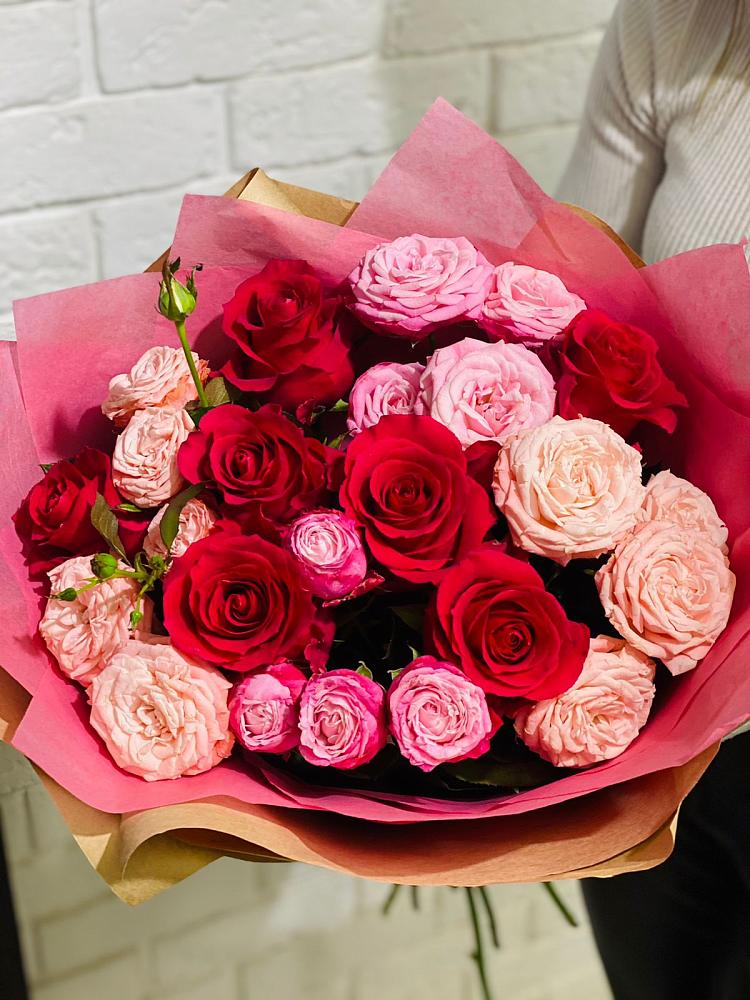 Букет цветов из: Розы в Атамановке