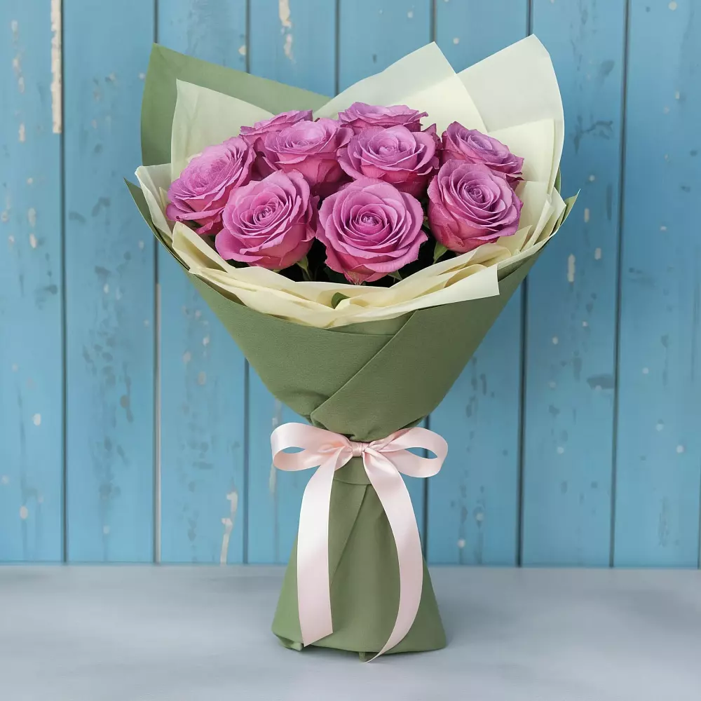 Букет Розы Фёрст Леди в Атамановке