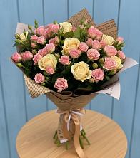 Букет цветов из:  Розы в Атамановке