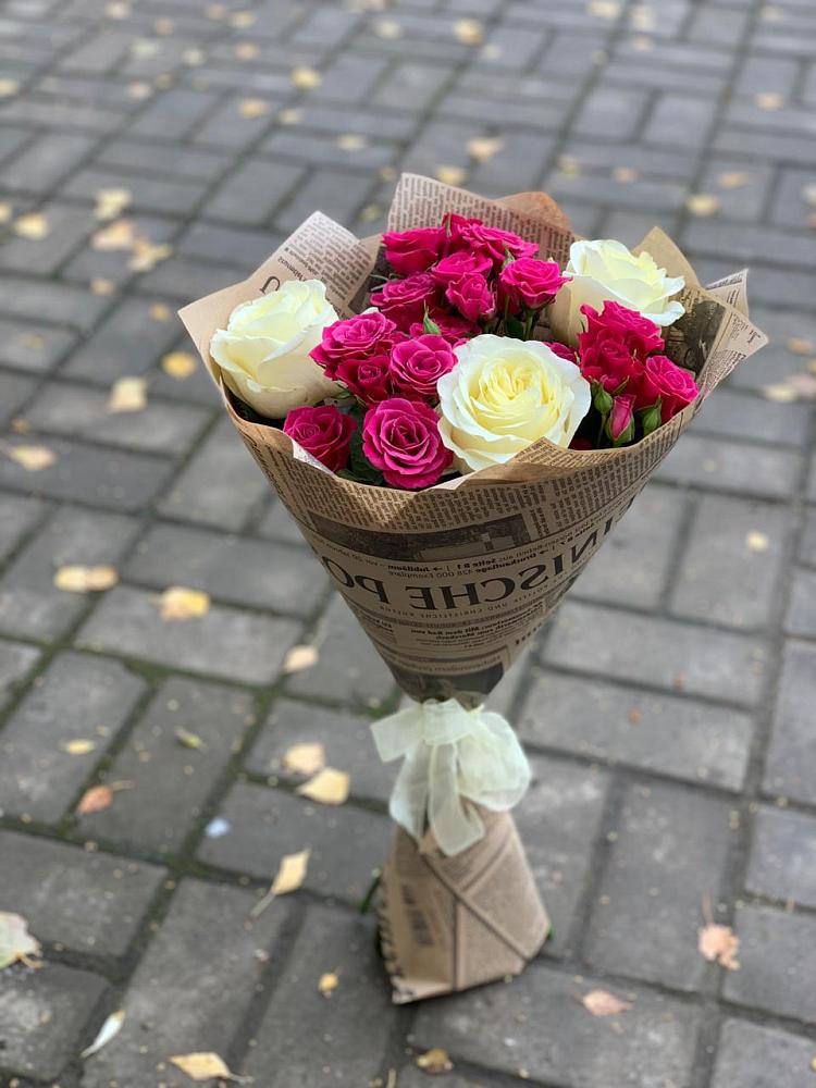 Букет цветов из: Розы в Атамановке