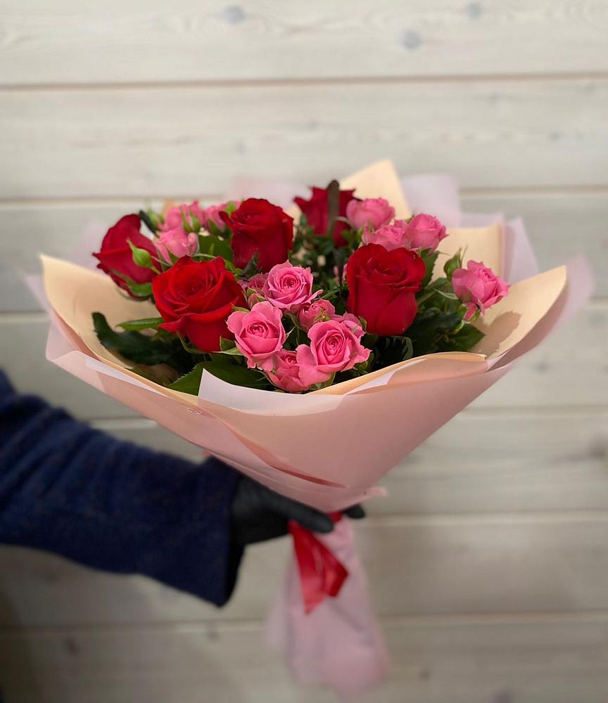 Букет цветов из: Розы в Атамановке