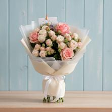 Букет цветов из:  Розы в Атамановке